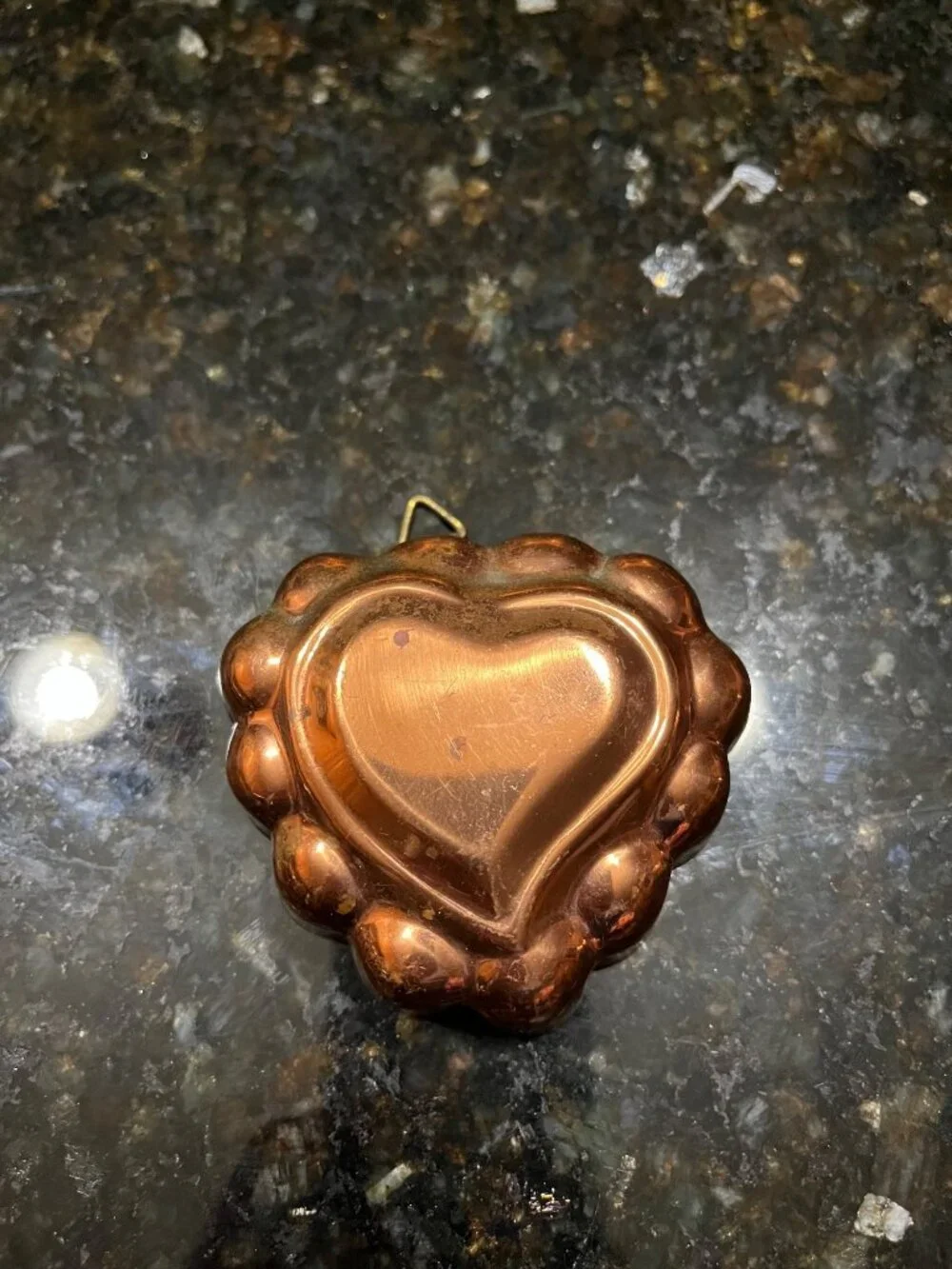 Small Copper Heart Mold A975